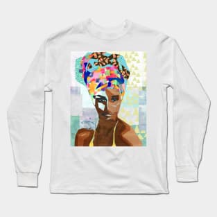 Black Pride Collage Long Sleeve T-Shirt